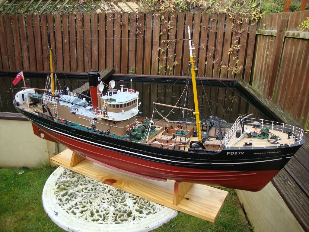 rc model boat figures